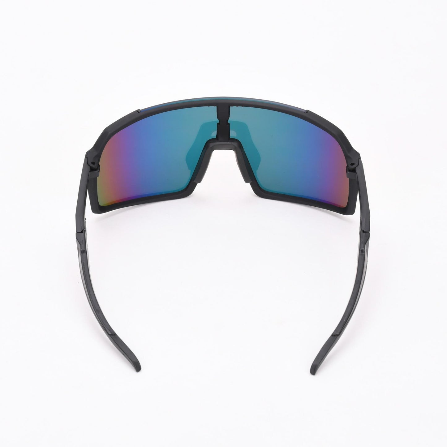 Fietsbril NOPIY Olwyn Zwart met Rode Lens - Nopiy